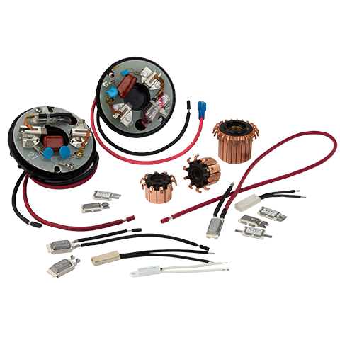 Motor Components, Power Rite’s Motor Components Division delivers essential motion technologies—from motors and commutators to carbon brushes, thermal protectors, brush holders, and EMQ bearings.