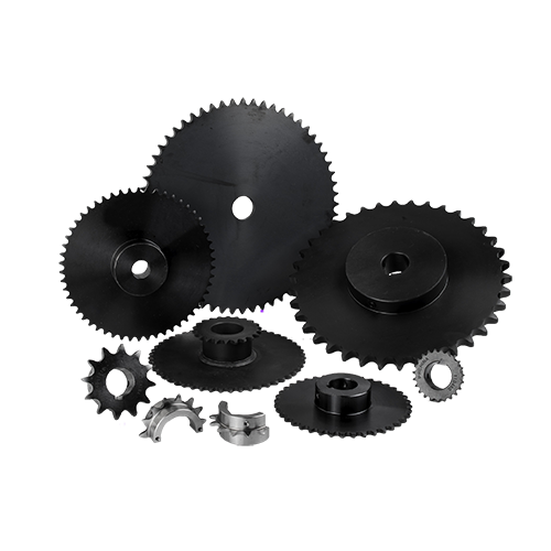Sprockets, Power Rite sprockets are made from carefully selected – top quality carbon steel and heat treated as needed to offer superior performance, longer wear life, withstand heavy shock loads and resist abrasion.