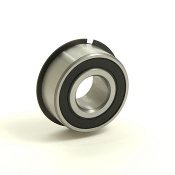 Single Row Radial Ball Bearing, 50 mm Bore, 110 mm OD, 1.75 in Width, Double Sealed, With Snap Ring