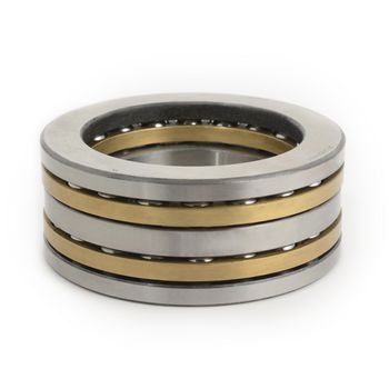 Thrust Ball Bearing, Double Direction, 120 mm Bore, 200 mm OD, 81 mm Width, Separable