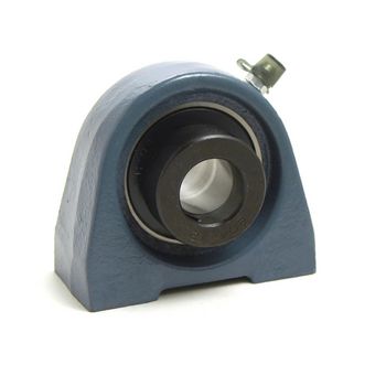 Tapped Base Pillow Block Ball Bearing Mounted Unit, 0.75 in Bore, Eccentric Collar Locking
