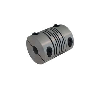 KBK Slit Couplings, Stock Plain Bore, 10 mm Bore, 51.0 mm OD, 5000 r/min Max. RPM, 35 Nm Torque, Aluminum
