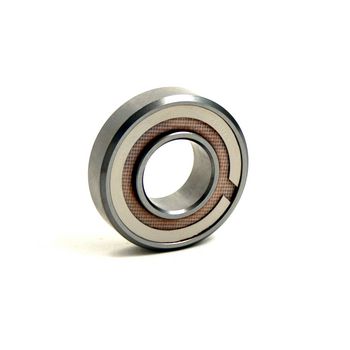 Single Row Radial Ball Bearing, 0.5 in Bore, 1.6875 in OD, 0.5 in Width, Double Sealed