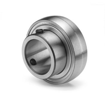 Insert Ball Bearing, Light Duty, Narrow Inner Ring, Set Screw Locking, 30 mm Bore, 62 mm OD