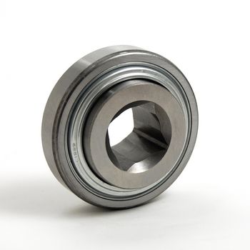 Agricultural Ball Bearing, 1.125 in, Square Bore, 90 mm OD