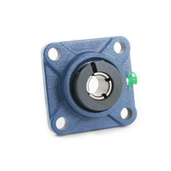 4-Bolt Flange Ball Bearing Mounted Unit, 0.75 in Bore, Concentric Collar Locking