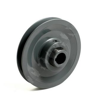 Variable Pitch Sheave, 1 Groove, 3L, 4L, 5L, A, B Belt Section Size, 0.875 in Finished Bore, 4.15 in OD