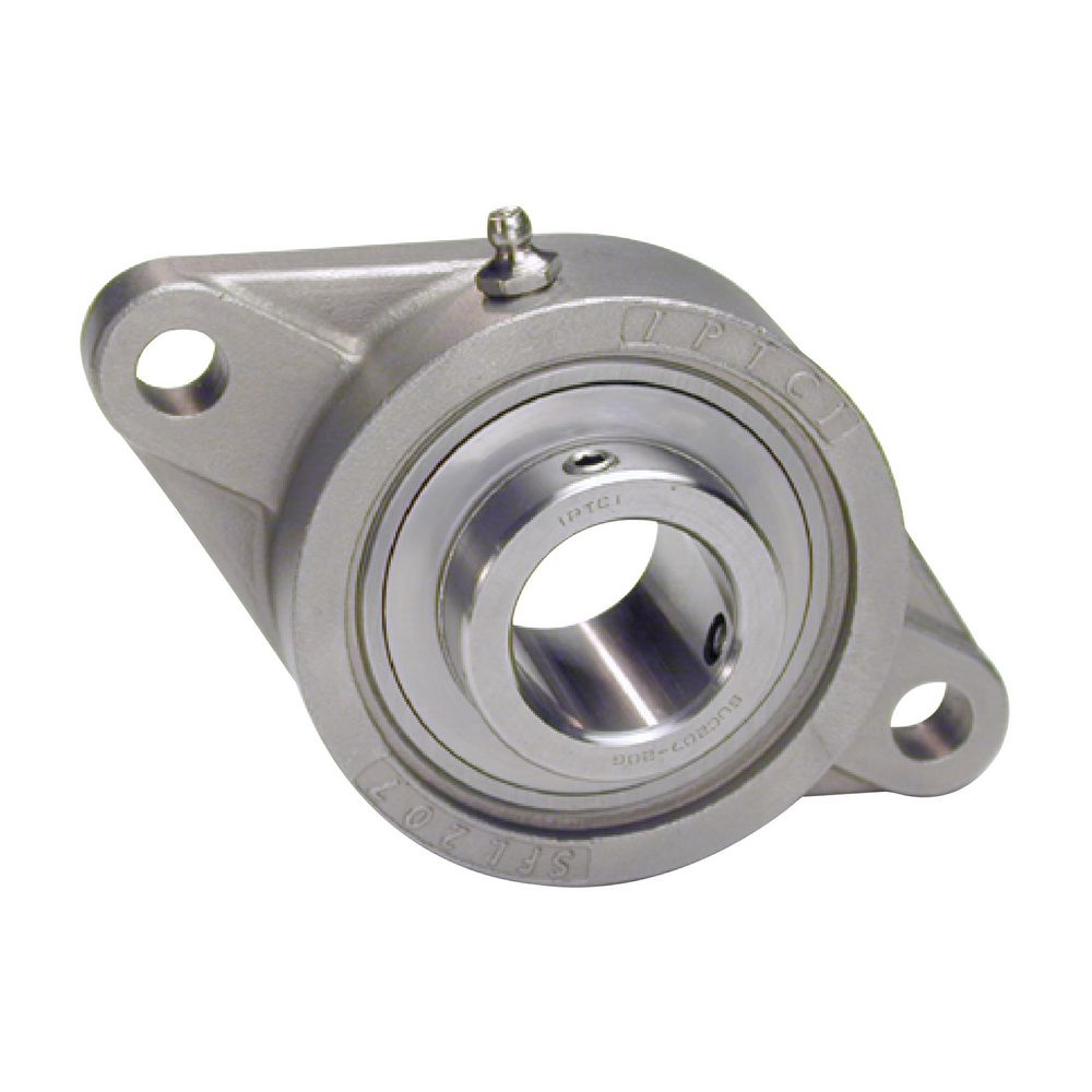 Stainless Steel Mounted Ball Bearing Units, Available in 2-Bolt, 3-Bolt Flange and Braketed Flange, 4-Bolt and More.