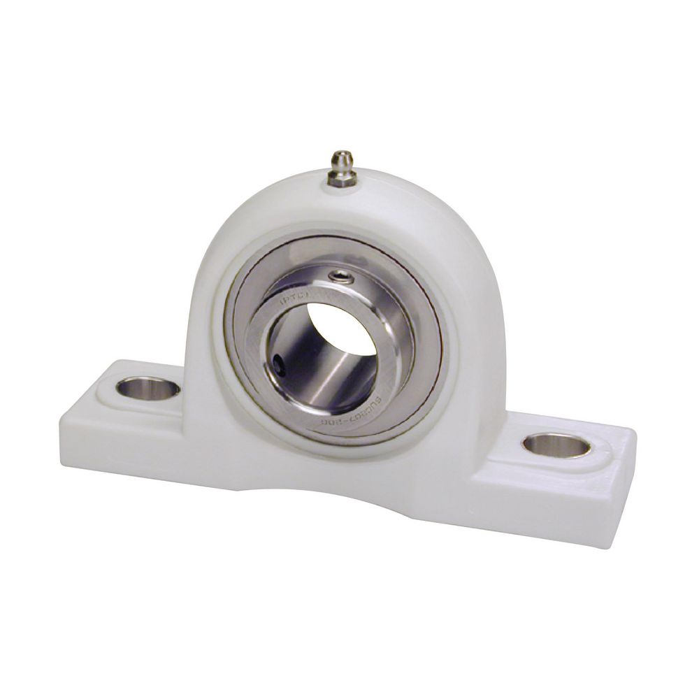 Thermoplastic Mounted Ball Bearing Units, Available in 2-Bolt, 3-Bolt, 4-Bolt, Take-up Unit, Pillow Block and Tapped Base Pillow